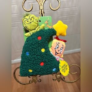 Dr. Seuss Grinch And Cindy Lou Who Dog Toy. New With Tags 9”